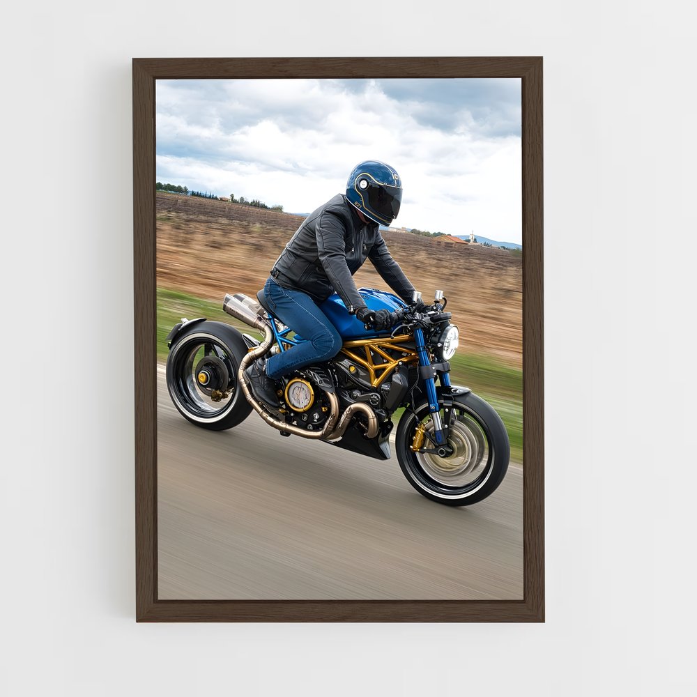 Poster Créature Éblouissante – affiche Ducati (vue 5)